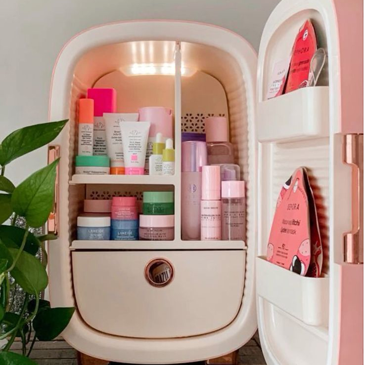 Mini Skincare Fridge